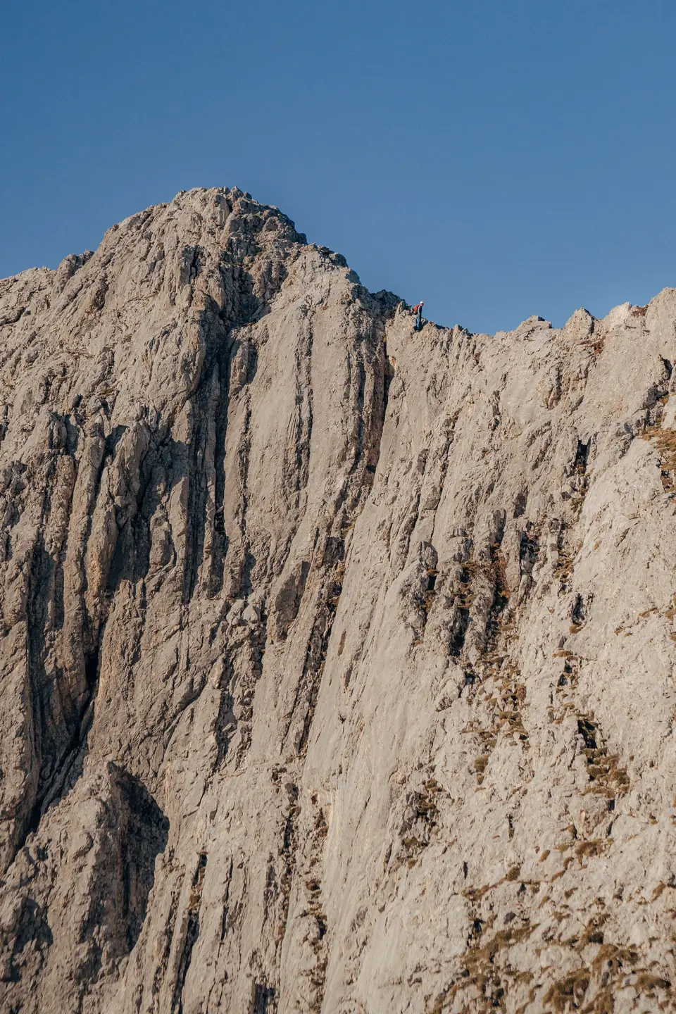 Le pareti calcaree del Monte Corrasi